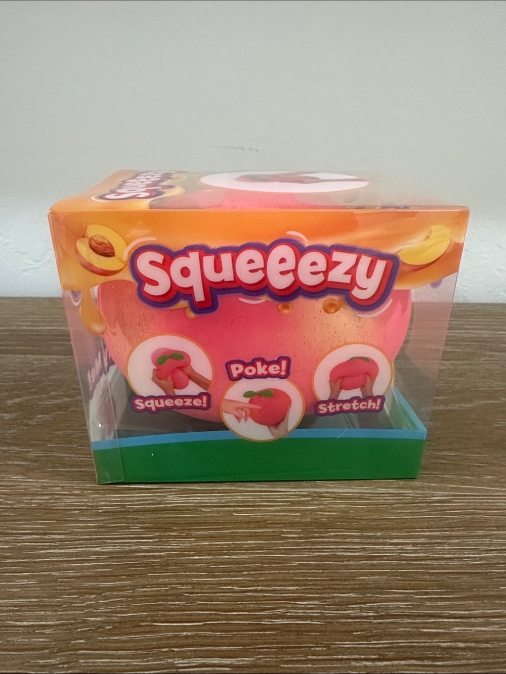 Pink Peach Sensory Plush Toy by
